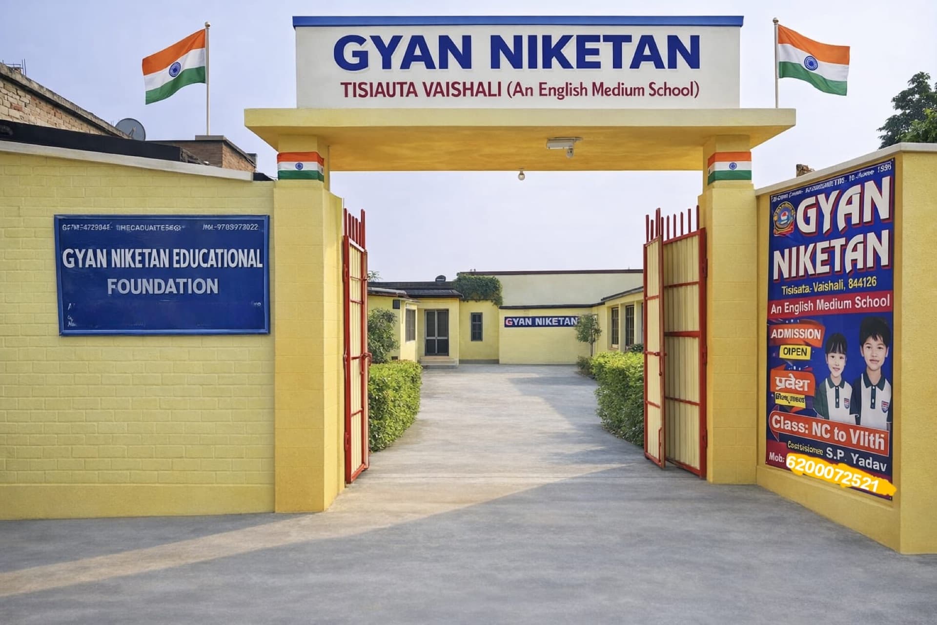 Gyan Niketan main gate